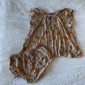 Girls milkbarn floral set